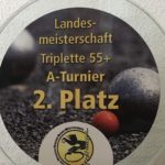 LM Triplette 55+ in Achern - Bericht der Vizemeister