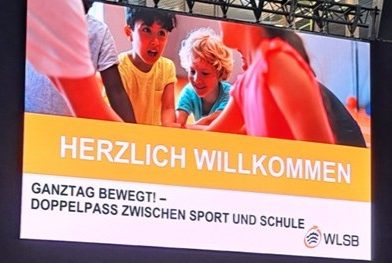 Fachtagung des WLSB „Ganztag bewegt – Doppelpass zwischen Sport und Schule“ – unser Schulbeauftragter Klaus Endress war dabei…