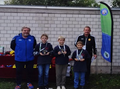 2.Platz Vizemeister Philipp Lau /CdP Dieburg, Milo Peter /KSK Brandau, Lenny Schanz SV Geinsheim