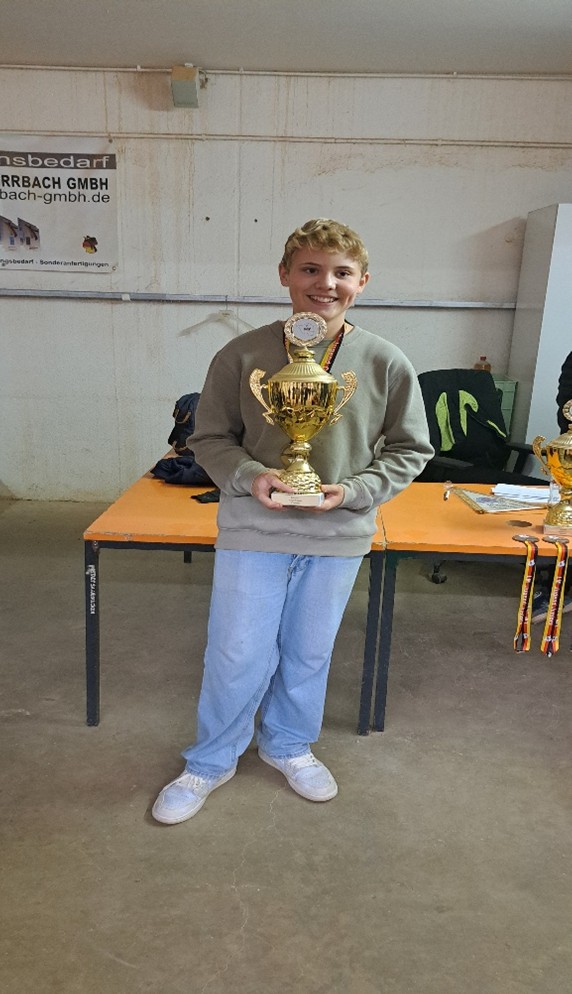 Landesmeister Cadets Finn Hanrath