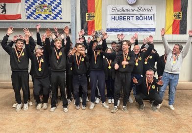 Unser Team schafft Pokal-Hattrick beim Deutschen Länderpokal
