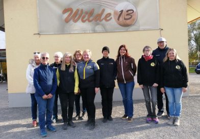 Teilnehmerinnen des Trainings mit Trainerin, Hospitant und Frauenbeauftragter der Region Mittelbaden