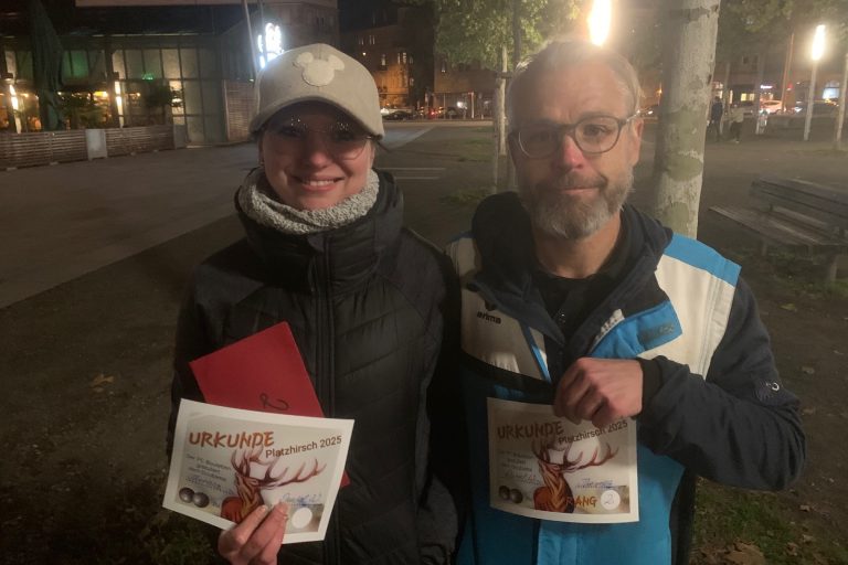 2. Platz: Theresa Neuthard und Daniel Witt (BC Edingen-Neckarhausen)