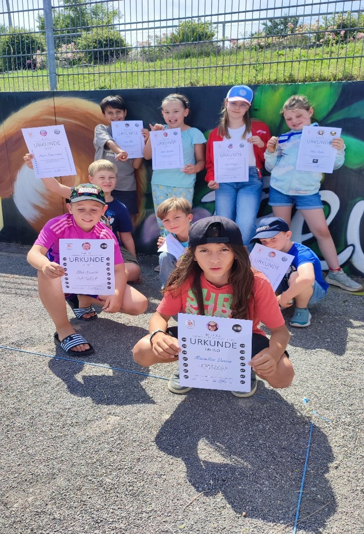 Sportabzeichen der Jugend Stammheim